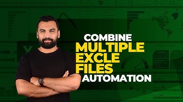 COMBINE Multiple Excel Files into ONE! || Excel Malayalam