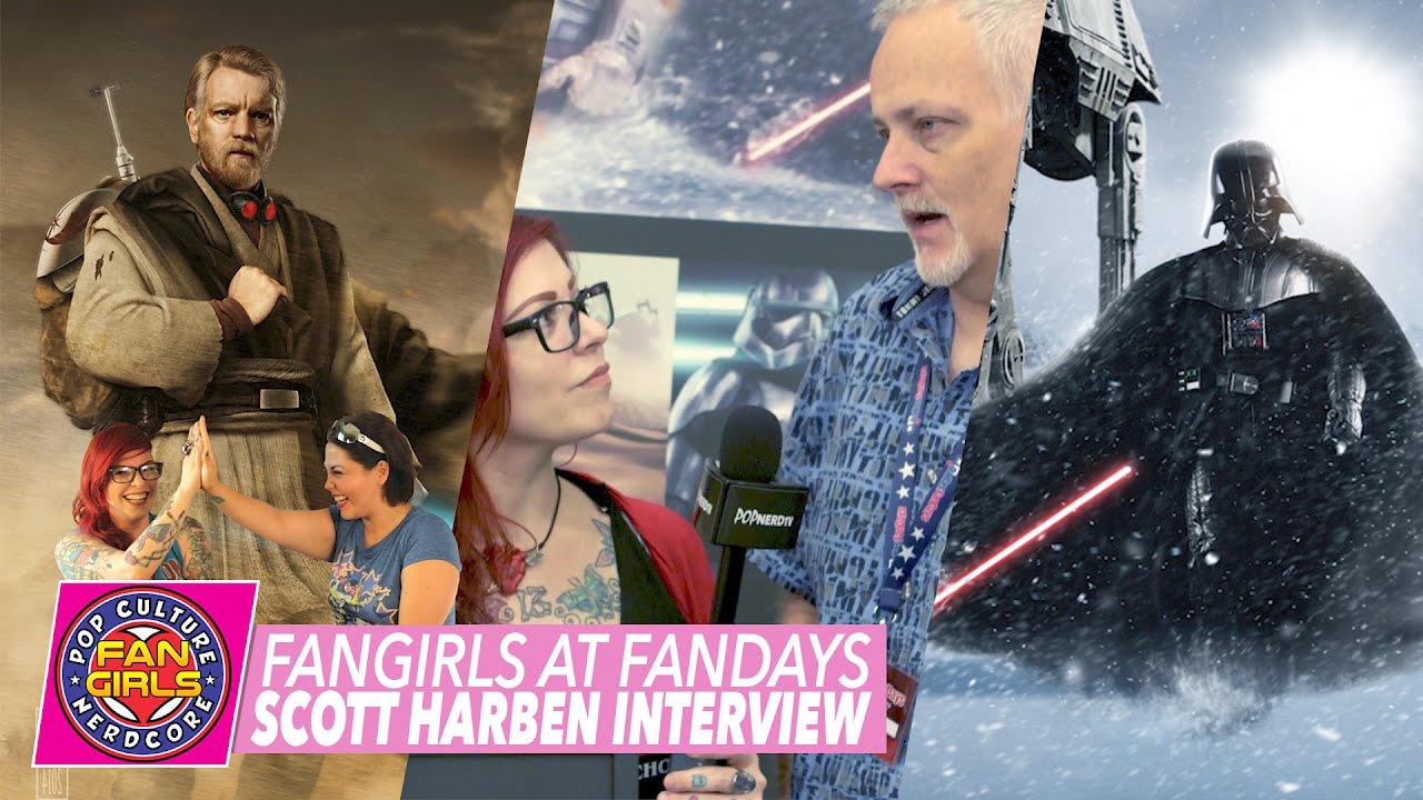 FanGirls: Interview with LucasFilm Artist Scott Harben - YouTube