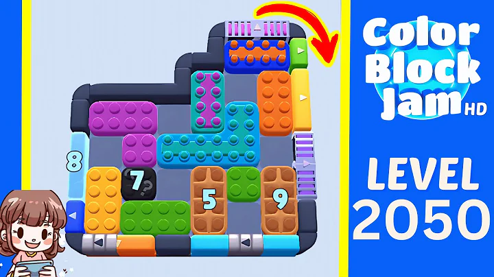 Color Block Jam Level 1103 (2050) Solution Walkthrough