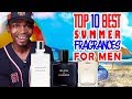 Top 10 BEST DESIGNER Men's Fragrances For The Summer Or Hot Weather 2018