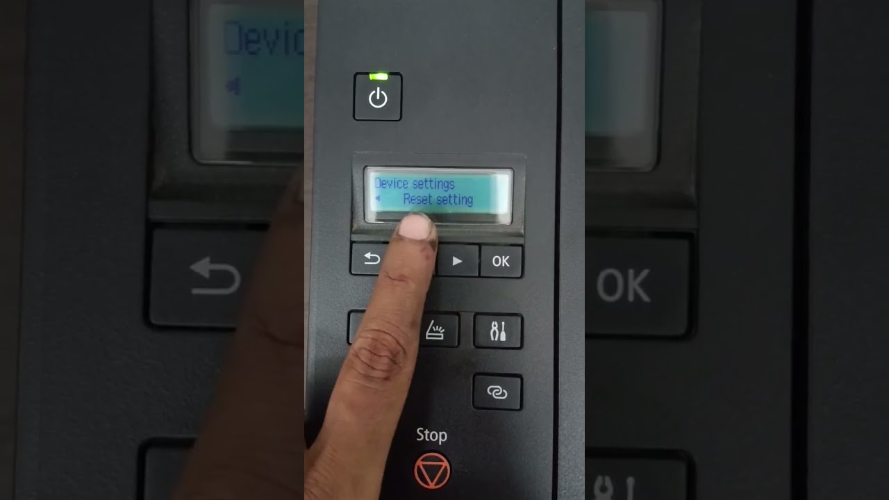 CANON PIXMA G670 G600 RESET