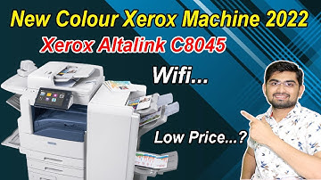 new colour printer 2022 | xerox altalink c8045