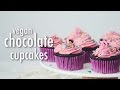 vegan chocolate cupcakes &amp; raspberry buttercream | hot for food