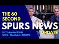 THE 60 SECOND SPURS NEWS UPDATE: Fabio Paratici Returns as Sporting Director; Johan Lange Promoted
