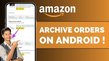 How To Archive Amazon Orders On Android !