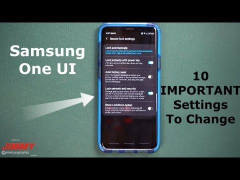 Official Samsung One UI - 10 IMPORTANT Settings To Change