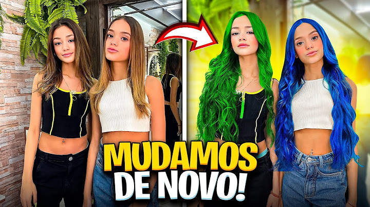 FIZEMOS UMA TRANSFORMAÇÃO RADICAL NO NOSSO CABELO