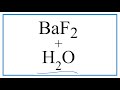 Solubility and Chemical Reactions