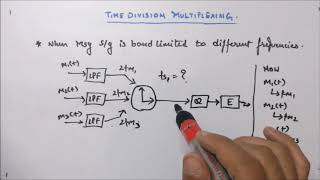 Time Division Multiplexing (Part 2) - Digital Communication
