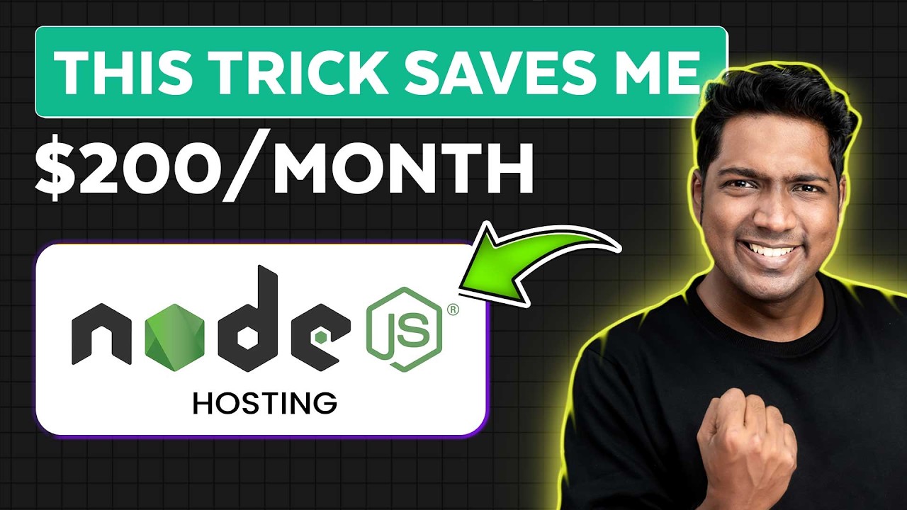 How to Host a Node.js App in 5 Minutes (FREE Domain + HTTPS) - YouTube