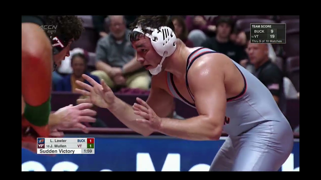 HWT Lucas Lawler (Bucknell) vs Jimmy Mullen (Virginia Tech)