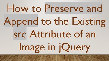 How to Preserve and Append to the Existing src Attribute of an Image in jQuery