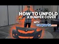 How to unfold a bumper cover  carpartscom