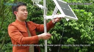 Weather Station (Automatic Wireless Solar Weather Station) || Installation || Veinasa || AWS006