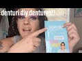 Kit de prothse dentaire denturi diy faites des dents  la maison 