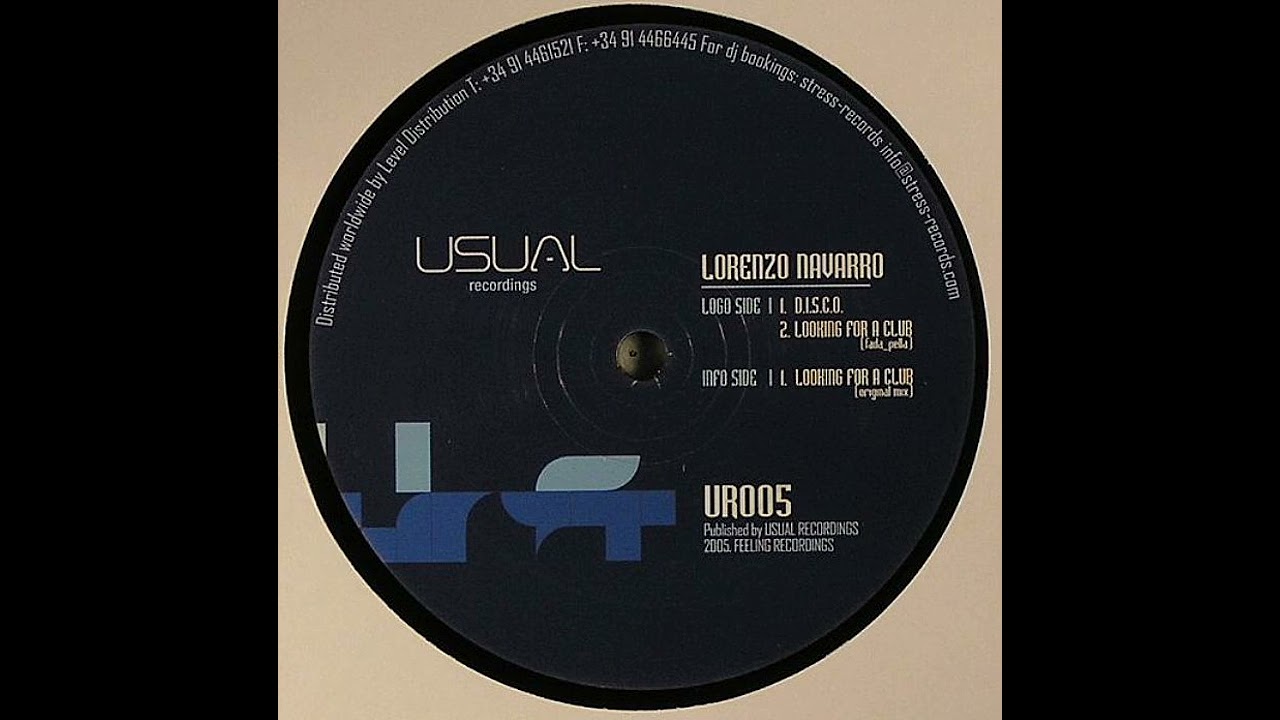 Lorenzo Navarro - Looking For A Club
