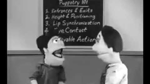 Puppet Training   Learn the 5 Basic Skills for Good Puppetry