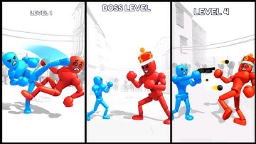 Stickman Ragdoll Fighter !! Walkthrough Gameplay 1 Level 21 iOS #games #video #viral #gaming