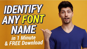 How to find font name from image 😱 | Image to font convert