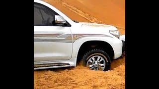 (25)تعليم القياده علي 4x4 وتعرف علي الغرز في الرمال