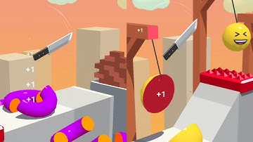 Slice It All Very Satisfying and Relaxing ASMR game Level 276 - 286