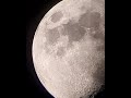 The moon using Celestron 25x100 Skymaster binoculars & Samsung Galaxy S10+