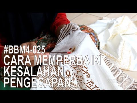 Video: Bagaimana Cara Memperbaiki Batik?