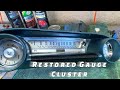 1964 galaxie interior part 4 gauge cluster restoration