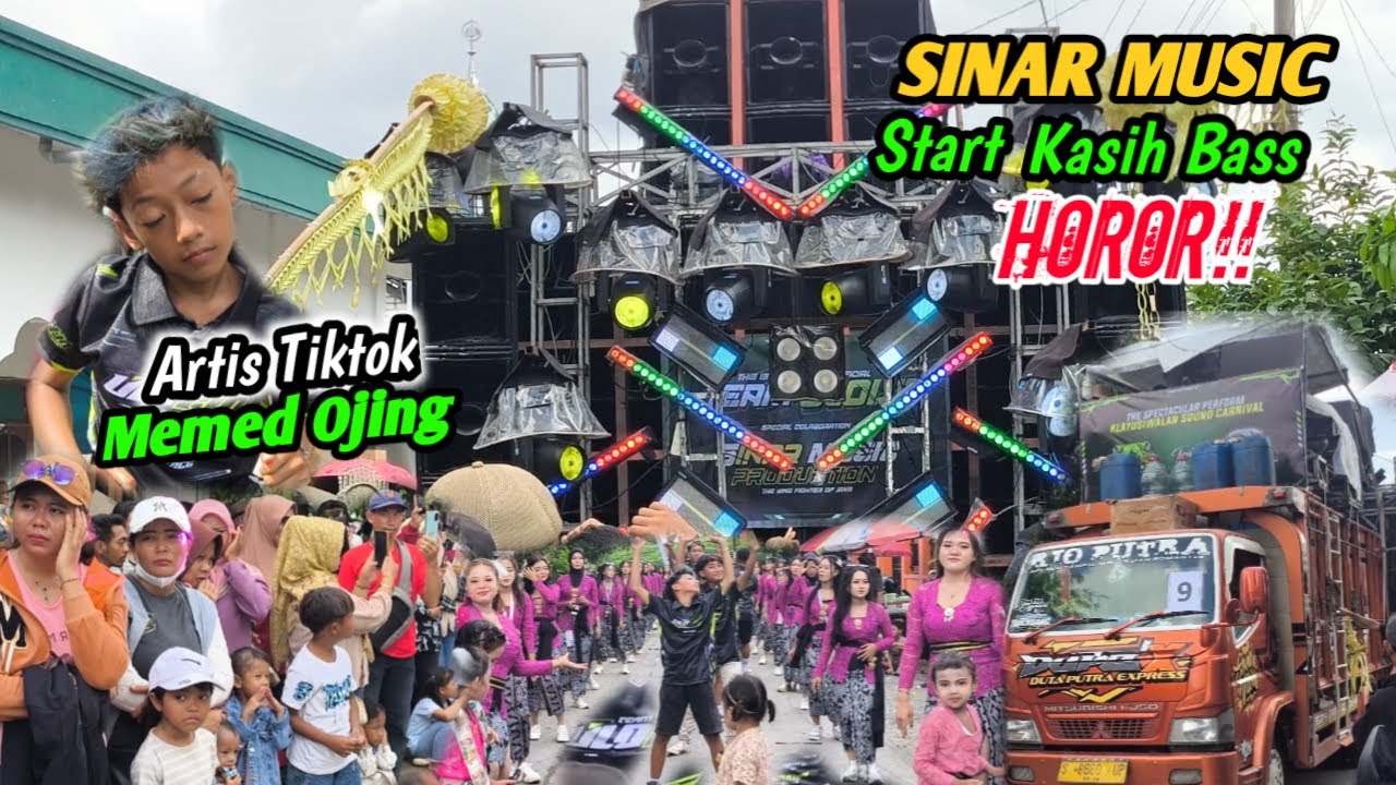 SINAR MUSIC Start kasih BASS HOROR 😱 Karnaval Klayusiwalan Batangan Pati