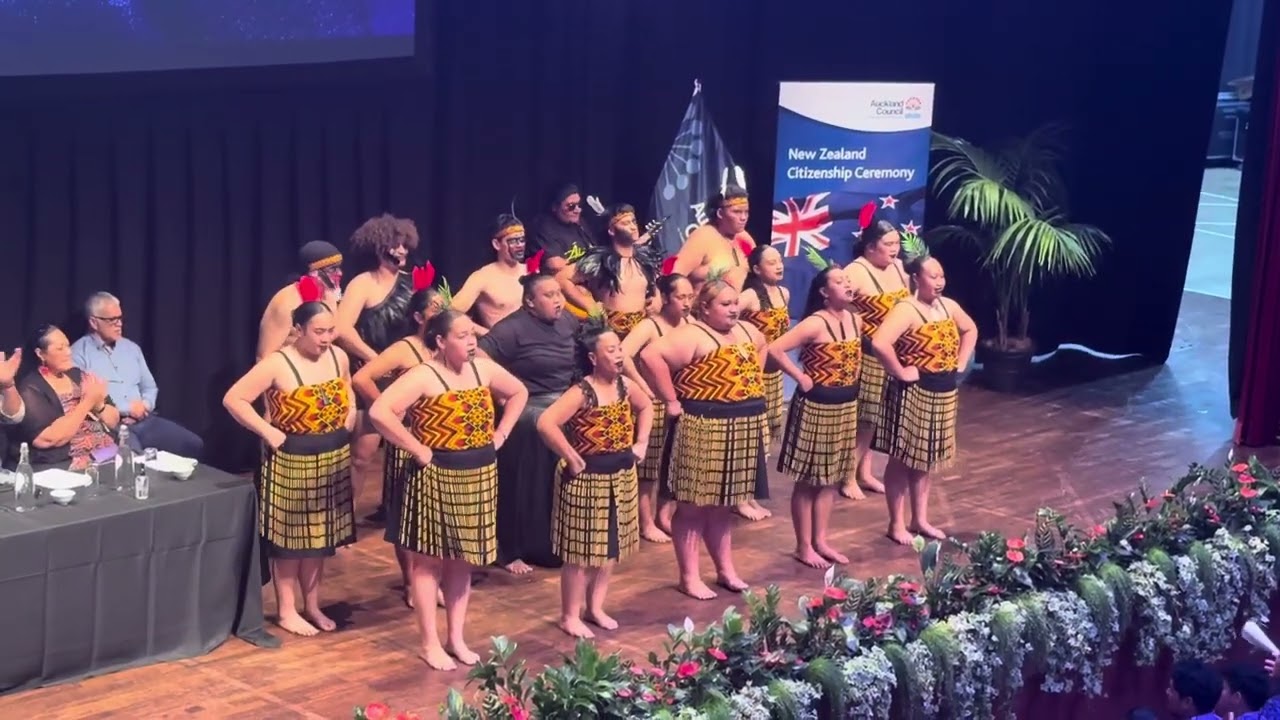 Ahi Ka Kapahaka  Manukau Citizenship Ceremony 