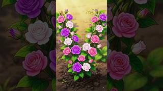 I Grew a Giant V-Shaped Flower Vine From One Sprout  🌿 🌸#shorts #timelapse #plants #viral