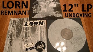 Unboxing Lorn - Remnant Marbled Black And White 12" LP