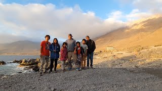 Lejos de todo y del coronavirus:Familia decidió ir a vivir a solitaria caleta nortina