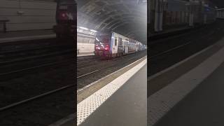 Des Z2N : Z8800 Carmillon et Z20900 IDFM n°233A en Gare de Boulainvilliers ~ RER C #train