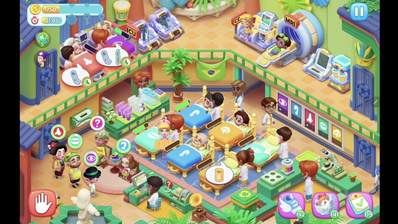 Happy Hospital Level 52 💉🩺🚑 ➖ Rio de Janeiro ➖ FULL STORY ➖ CaroGamesNL