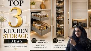 TOP 3 KITCHEN STORAGE IDEAS