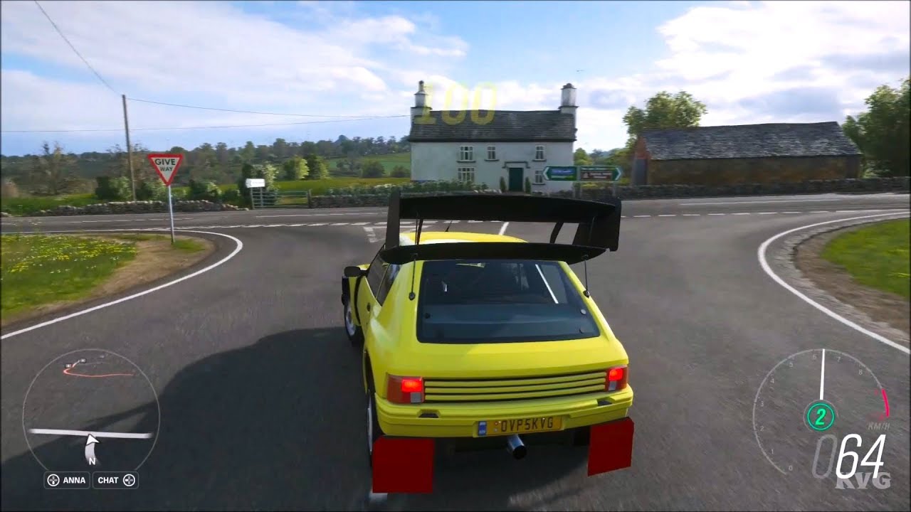 Forza Horizon 4 - Peugeot 205 T16 1984 500 BHP Hillclimb Tuning - Open World Free Roam Gameplay HD