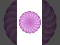 How to make flowers using gradient and rotate tools. #generativedrawing #codeart #adobeillustrator