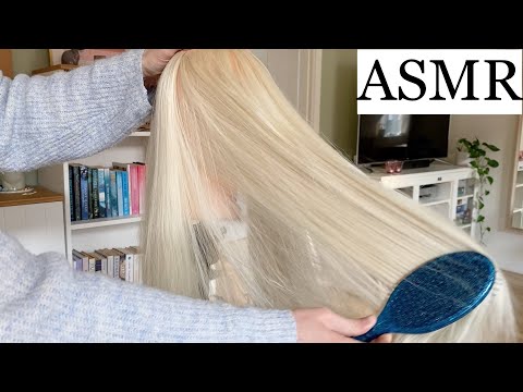 ASMR | Fast & Rough Hair Brushing, Spraying & Bottle Shaking Sounds (no talking)
