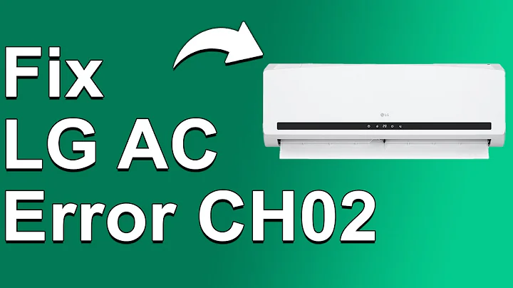 How To Fix LG AC Error CH02 (Indoor Unit Thermostat Issue - Learn How To Troubleshoot The Error!)