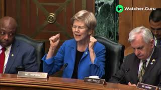 Senator Elizabeth Warren says the crypto Clarity Act will "blow up the economy."