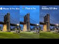 Pixel 6 pro vs iphone 13 pro max vs galaxy s21 ultra  camera test