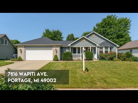 7816 Wapiti Ave, Portage, MI home video tour