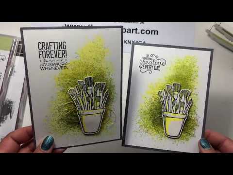 76. Creafting forever with artisan textures card with Stampin' Up!