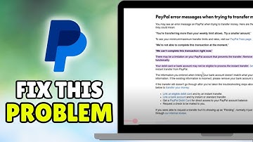 How To Fix PayPal "We’re Having Trouble With This Transaction" Problem (2025) - Full Guide