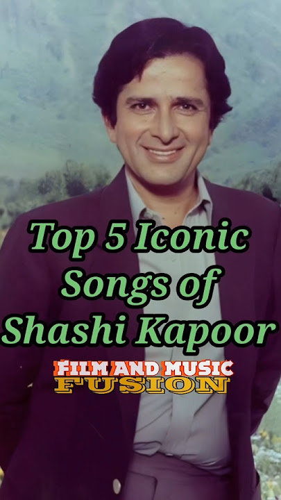 Top 5 Iconic Songs of Shashi Kapoor #shorts #trending #music #shashikapoor #top5 #bollywood
