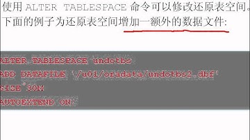 oracle管理还原数据