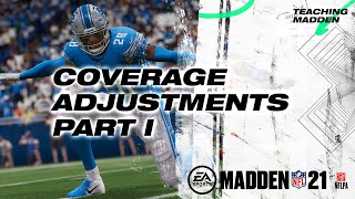 Secondary Coverage Adjustments Part One | Teaching Madden 21