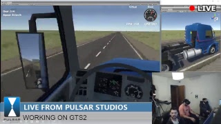 Live from Pulsar Studios - Development Grand Truck Simulator 2 (HTC VIVE)