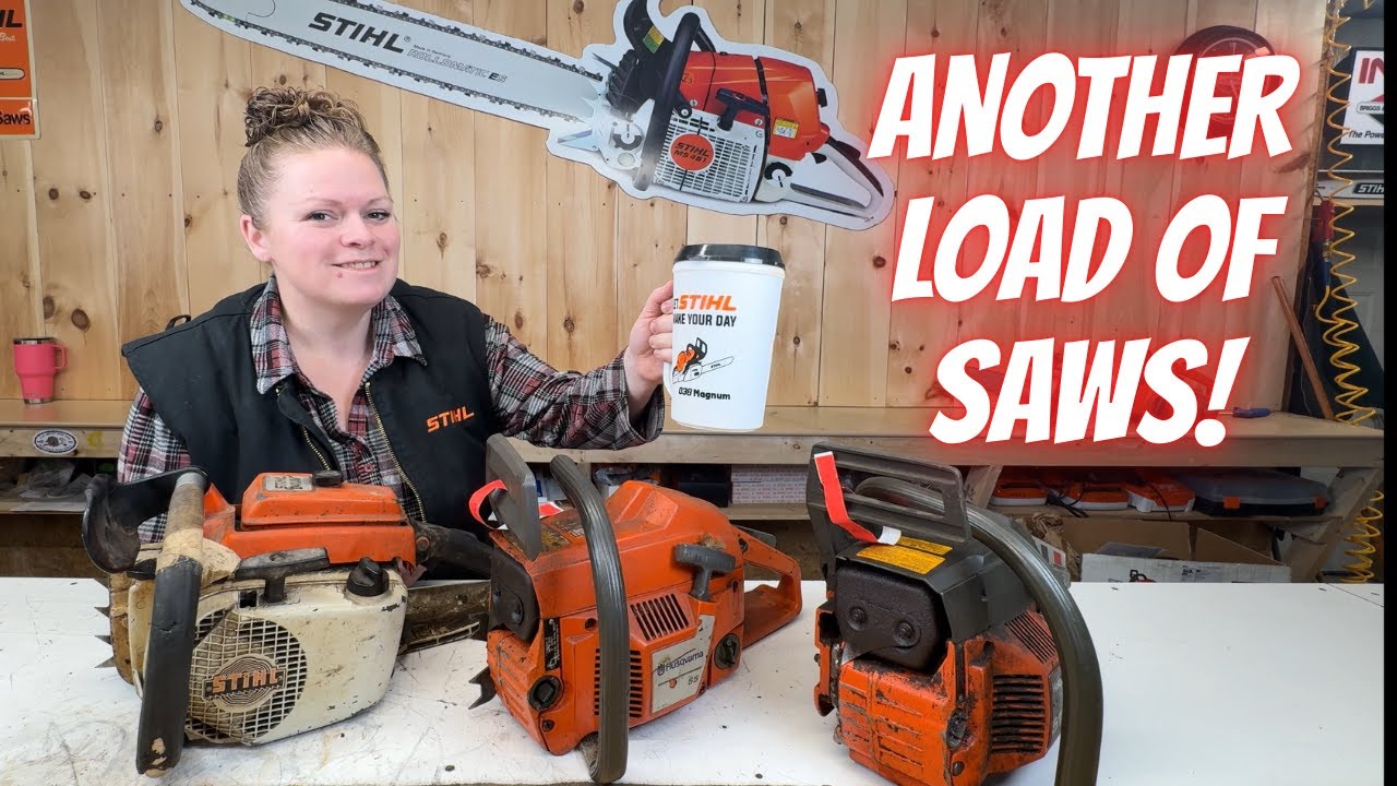 Another Load of Chainsaws Saved From The Crusher!